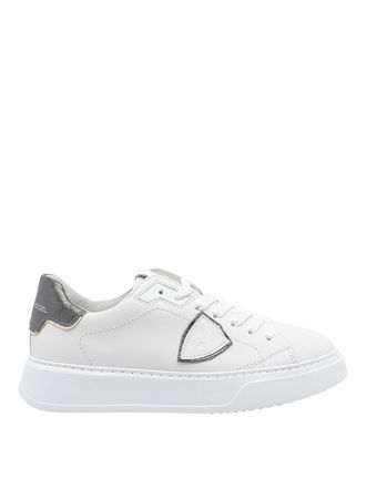 Philippe Model white temple sneakers