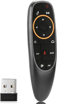 OEM Mando A Distancia Inal&aacute;mbrico Air Mouse Con Funci&oacute;n De Voz, Giroscopio De 6 Ejes Y Receptor Usb Para Smart Tv, Pc Y Android Tv Box