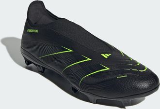 adidas adidas Performance Unisex Predator League Laceless Firm/Multi-Ground Boots - Black - Size UK 10.5