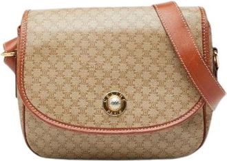 Celine Pre-owned Cross Body Bags, female, Beige, Size: ONE SIZE Pre-owned Vintage Cross Body Bag
