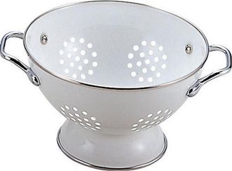 Reston Lloyd 08300 Calypso Basics 1.5qt Colander White