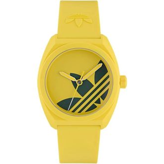 adidas Project Three Horloge - unisex - Accessoires - Geel - Maat: ONE Size