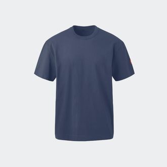 Canada Goose Gladstone Relaxed T-Shirt (Men, Ozone Blue, L)