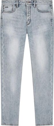 Emporio Armani Slim-fit Jeans, male, Blue, Size: W36 Slim Fit Jeans