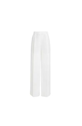 Brunello Cucinelli Loose Pleated trousers in White at Nordstrom, Size 34 It