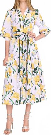 Christy Lynn Layla Dress In Lilac Florette