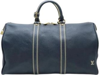 Louis Vuitton Pre-owned Tobago Keepall 50 Boston Bag M95136 - unisex - Vintage Weekendtas - Blauw - ONE Size - Vintage