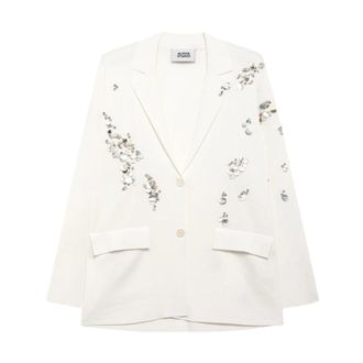 Alpha Studio Blazers, female, Beige, Size: XS Ad2166N Blazer