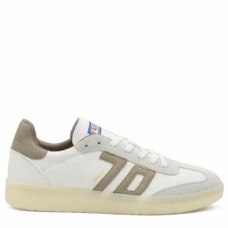 Back70 Mens Boston 600 Sneakers In White Taupe