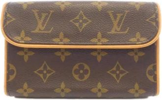 Louis Vuitton Pre-owned Belt Bags, female, Brown, Size: ONE SIZE Pre-owned Canvas louis-vuitton-bags