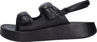 Ash Vinci Sandal - Dames - Sandalen - Zwart - 37 EU - Leer - Schoenen