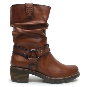 Pikolinos San Sebastia W1T-9590 Leather Womens Ankle Boots - Cuero - Size:UK 8-8.5