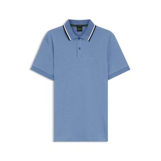BOSS Paddy slim-fit polo shirt in interlock cotton