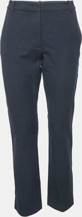 Joseph Navy Blue Stretch Gabardine Trousers