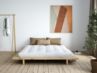 Karup Design Bettgestell »Bettgestell JAPAN BED Futonbett aus FSC-zertifiziertem Massivholz« Mit Lattenrost, zeitlos, bequem & in mehreren Farben und Grössen erhäl