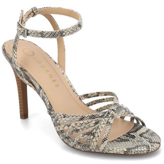Journee Collection Women & apos;s Vanita Medium and Wide Width Dress Sandals