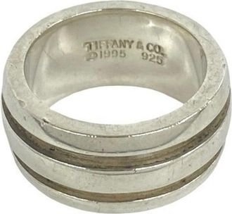 Tiffany & Co. Silver Silver 925 Band Ring (Pre-Owned)