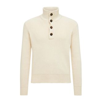 Tom Ford Heren, Truien, Wit, Maat: 2XL Zijde