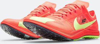 Nike Mens Dragonfly Xc Shoe In Hyper Orange/lime Blast-Bright Crimson