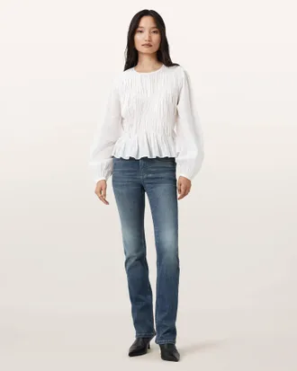 AllSaints Haldan Denim Bootcut Jeans