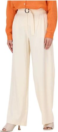 Access Fashion Zand Womans Pants - Dames - Wijde Broeken - Wit - 2XL - Broeken