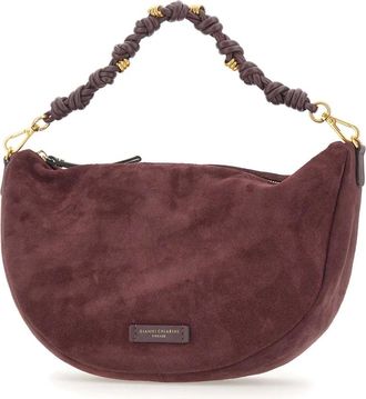 Gianni Chiarini Tassen, Dames, Paars, ONE Size, Leer, Cleo Schoudertas