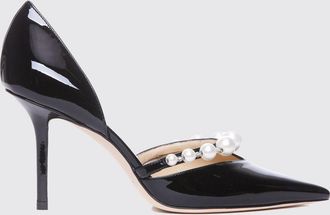 Jimmy Choo London D&eacute;collet&eacute; Aurelie Jimmy Choo in vernice con perle sintetiche