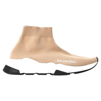 Balenciaga Balenciaga Speed Sneakers in Beige Polyester