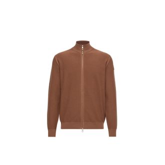 Moncler Moncler Cotton Zip-up Cardigan, Men, Brown, Size: Xl