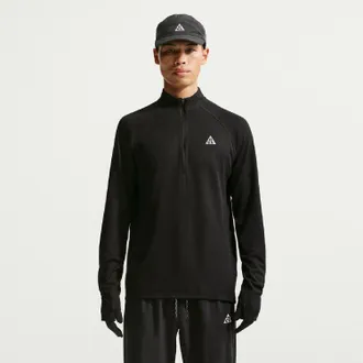 Nike Mens ACG Trail Midlayer Half-Zip Top Black Xxxl