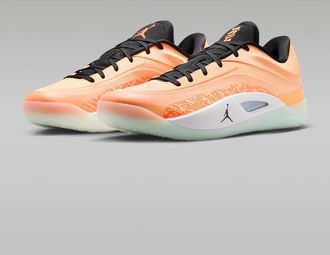 Nike Jordan Mens Air Jordan Zion 4 Forged in Fire FB1802-800 Peach Basketball Shoes DWA2797