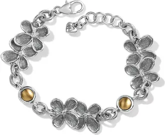 Brighton Womens Everbloom Bracelet In Silver / Gold