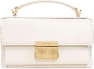 Golden Goose Kleine Venezia Tas - Dames - Handtassen - Wit - ONE Size - Leer - Tassen