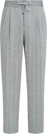 Brunello Cucinelli Pants With Drawstring And Double Pleats