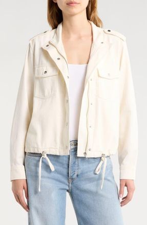 Rails Collins Crop Jacket in Ivory at Nordstrom, Size X-Large
