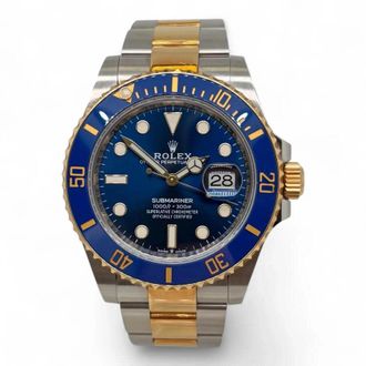 Rolex Pre-owned Rolex Rolex Submariner Automatic Chronometer Blue Dial Mens Watch 126613LB