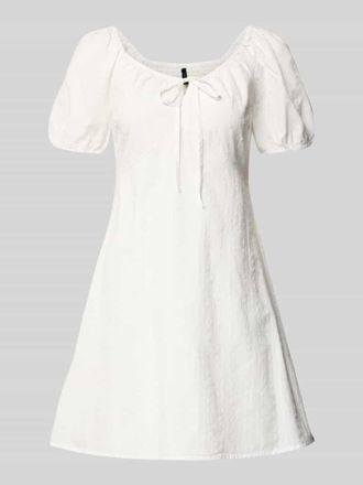 Vero Moda A-Linien Umstandskleid aus reiner Baumwolle Modell JUTTY in Weiss, Gr&ouml;&szlig;e XL