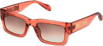 Just Cavalli Brown Gradient Rectangular Ladies Sunglasses SJC039 0VC2 54