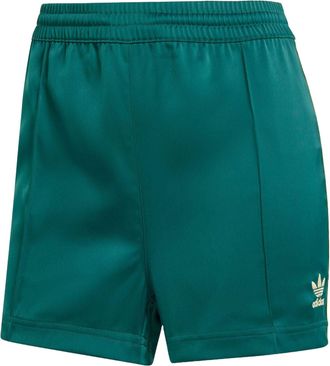 adidas (WMNS) adidas 3-Stripes Satin Shorts Asia Sizing Green IR6095