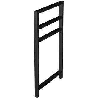 Puma Naturel - Accesorios Pata Para Encimera Dolce 45x68x3 Cm, Negro Mate Nohah45cm