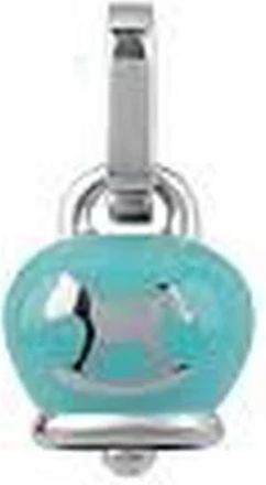 CHANTECLER Parel Blauwe Bel Bedel voor Vrouwen - Dames - Sieraden - Blauw - ONE Size - Accessoires