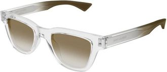 Saint Laurent Sunglasses, male, Gray, 47 MM, Jacques Rectangular Sunglasses