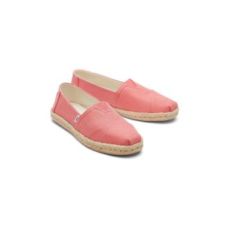 Toms Alpargata Touw Lyocell Dames Espadrilles Perzik
