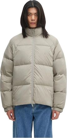 Represent Funnel Neck Puffer - Heren - Gewatteerde jassen - Beige - 2XL - Nylon - Jassen