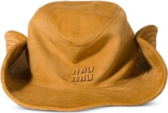Miu Miu Suede Cowboy Hat