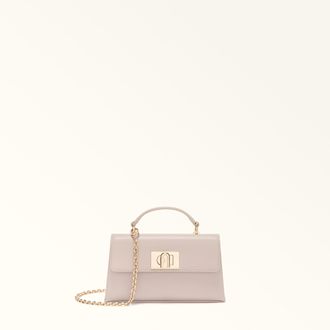 Furla 1927 Borsa Mini Corolla Rosa Pelle Stampata Donna