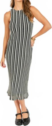 Sadie & Sage Womens Moonlit Path Knit Dress In Black