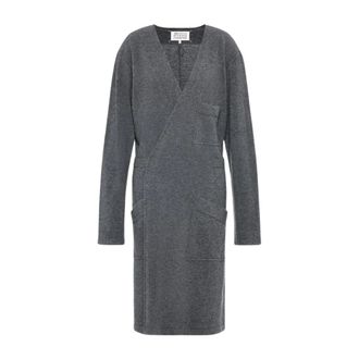 Maison Margiela Cardigan a portafoglio - - Knitwear - Donna - Grigio - S