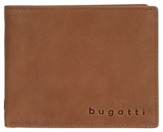 Bugatti Geldb&ouml;rse BUGATTI VOLO, Herren, braun (cognac), Leder, unifarben, Kleinlederwaren Geldb&ouml;rse, echt Leder