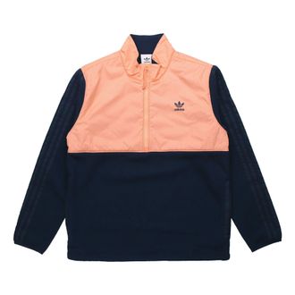 adidas originals Winterised Half Zip Jacket For Men Navy GD0000